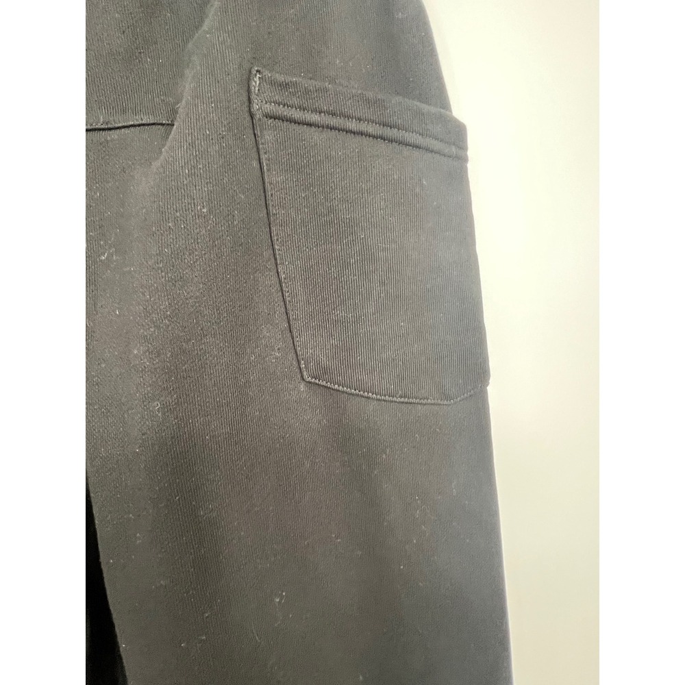 Free People FP Movement Crop Paneled Sweatpant Women M Black Joggers Urban Cozy - Picture 3 of 16